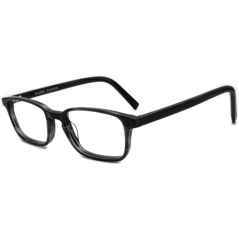 Warby Parker Eyeglasses Hardy M 175 Striped Pacific Rectangular Frame 5118 145 image 3