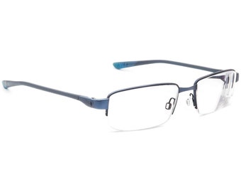 Nike Men's Eyeglasses 4275 Deep Royal Blue Half Rim - Etsy Israel