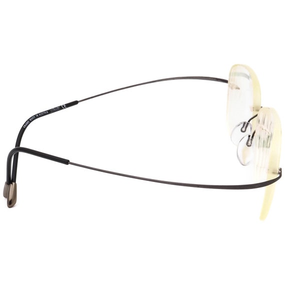 Silhouette Eyeglasses 7611 60 6107 7799 Titan Gun… - image 4