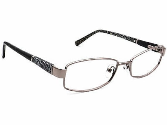 Safilo Eyeglasses Elasta 4838 0JZA Silver/Black F… - image 1
