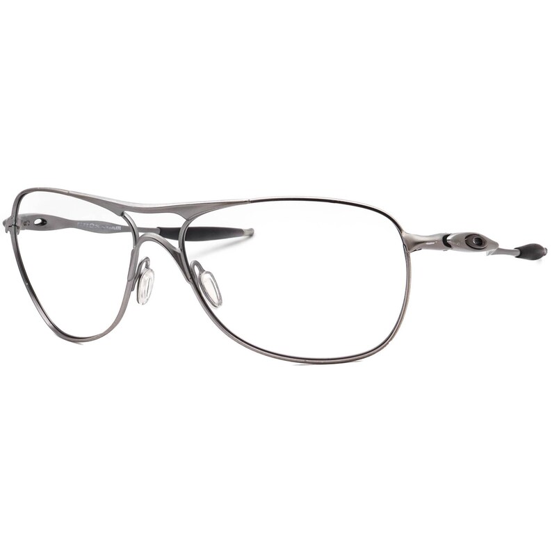 Oakley Men's Sunglasses Frame Only OO4060-06 Crosshair Lead Aviator Metal 61 mm image 3