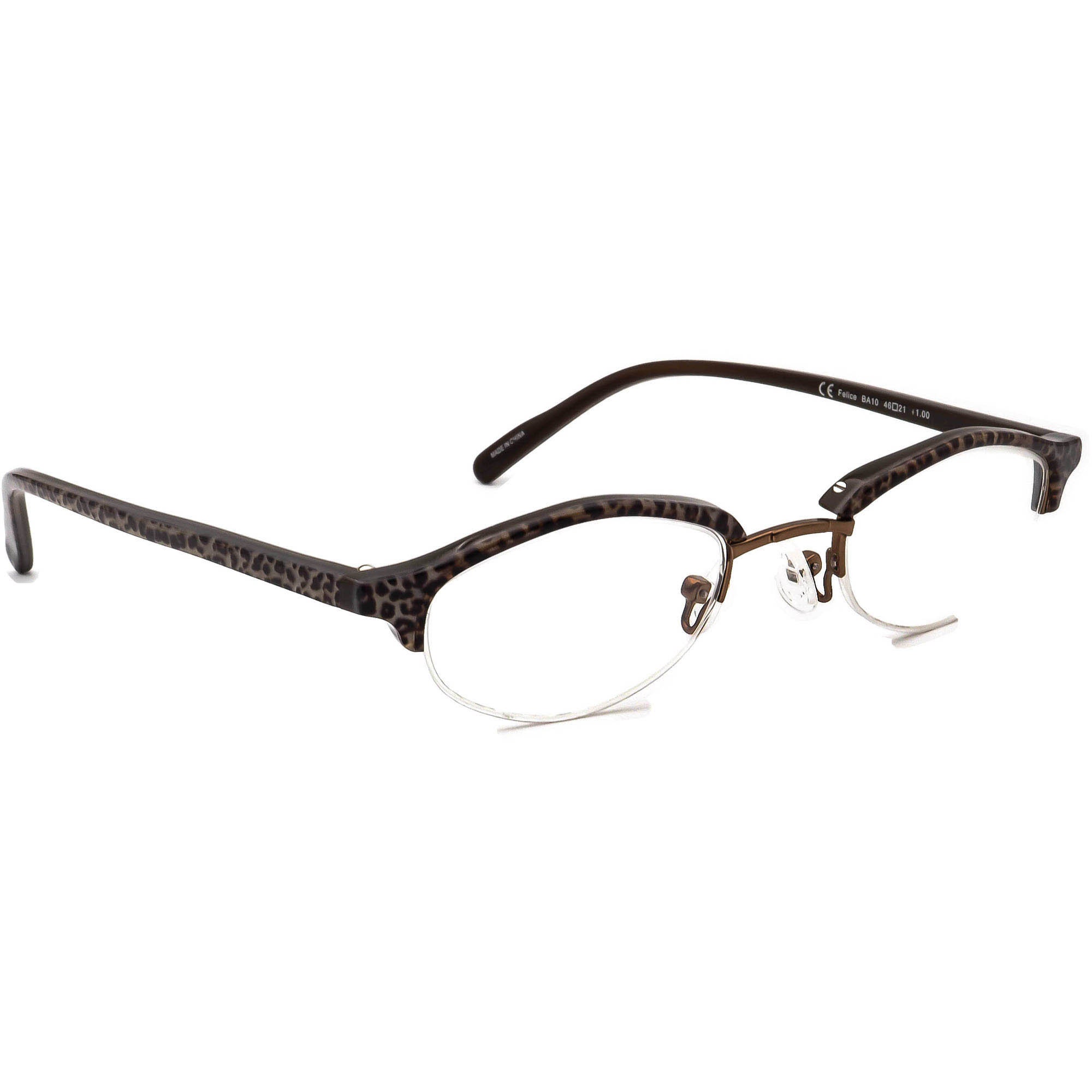 Kate Spade Reading Glasses +1.00 Felice BA10 Half Rim Oval  display picture 1