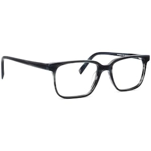 Warby Parker Eyeglasses Hayden M 175 (Medium) Striped Pacific Square Frame 52[]16 145