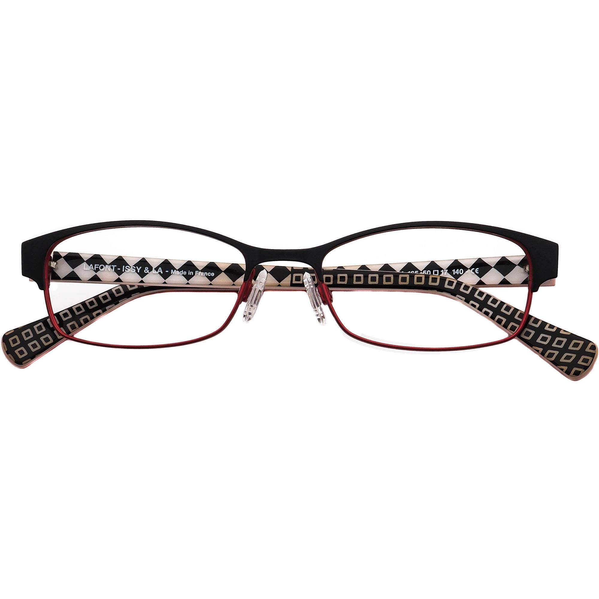 Lafont Issy & La Eyeglasses Lovely 165 Matte Black/red Frame - Etsy
