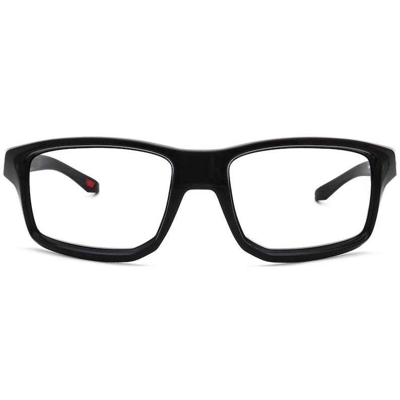 Óculos de Sol Masculinos Oakley Gibston OO9449-0560, Preto Polido, Envolvente, 61 mm imagem 2