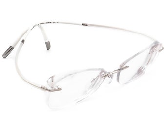 Silhouette Eyeglasses 5523 GS 7000 Titan Silver/Clear Rimless Austria 52[]17 145
