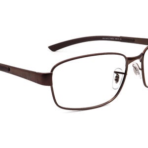 Versace Eyeglasses MOD. 1067 1013 Brown Rectangular Frame Italy 52[]17 135