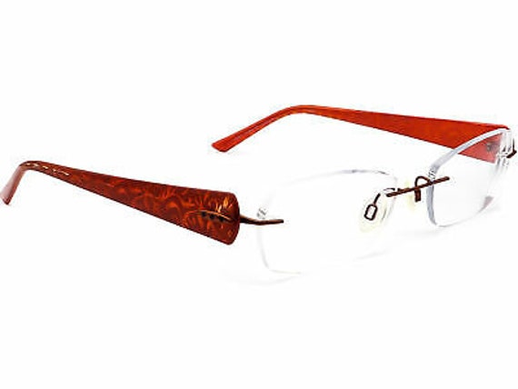 Charmant Eyeglasses CH 10927 OR Titanium Orange R… - image 1