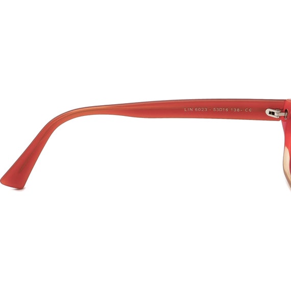 Jean Lafont Eyeglasses Lin 6023 Red/Orange Rectan… - image 7