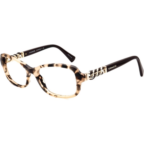 Coach Eyeglasses HC 6075Q 5322 Peach Tortoise/Dar… - image 3