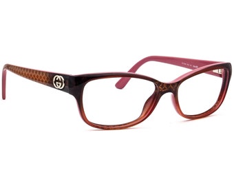 Occhiali da vista Gucci Donna GG 3648 1EG Marrone Diamante/Rosa Semi Cat Eye Montatura Italia 53[]15 140