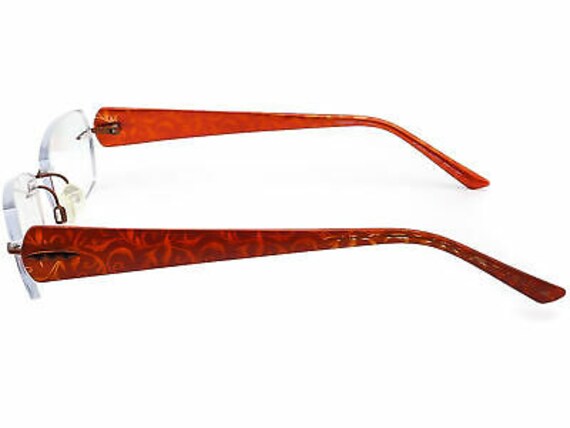 Charmant Eyeglasses CH 10927 OR Titanium Orange R… - image 6