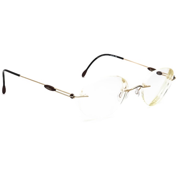 Silhouette Eyeglasses M 7374 /20 V 6059 Titan Gold