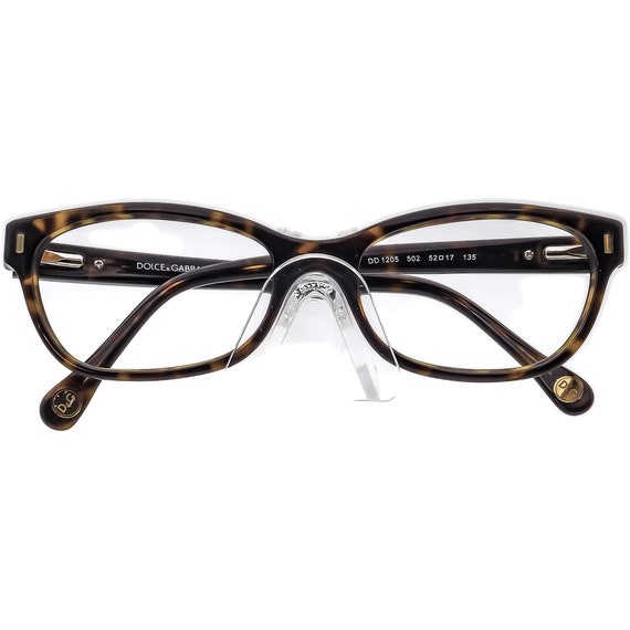 Dolce & Gabbana Eyeglasses DD 1205 502 Dark Torto… - image 6