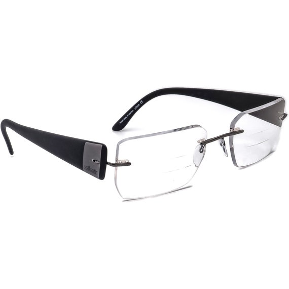 Silhouette Eyeglasses 7599 60 6057 Gunmetal/Gray … - image 1