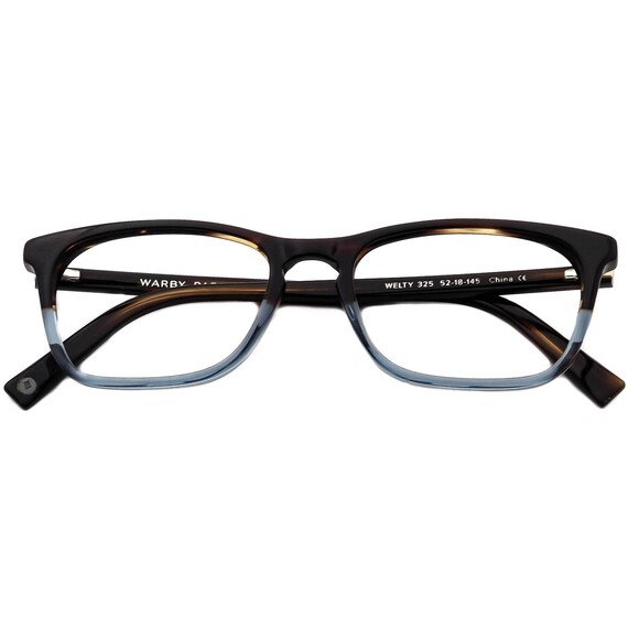 Warby Parker Eyeglasses Welty 325 Brown/Clear Blu… - image 6