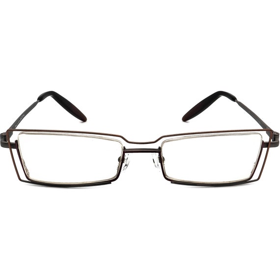 Traction Productions Eyeglasses Gunmetal Rectangu… - image 2