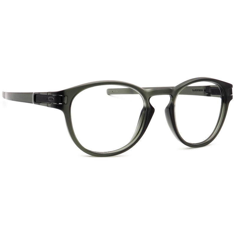 Okulary przeciwsłoneczne męskie Oakley, tylko oprawka OO9265-05 Latch Matte Olive Panto 53 mm zdjęcie 1