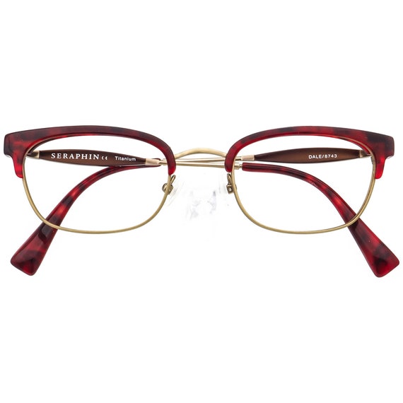 Seraphin Women's Eyeglasses Dale/8743 Crimson/Ant… - image 6
