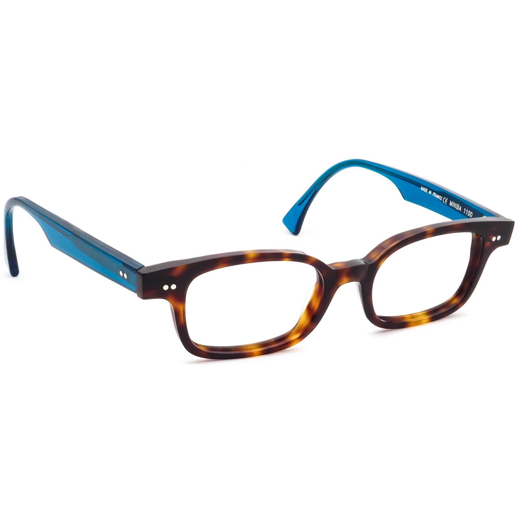 Anne et Valentin Women’s Blue green Tortoiseshell Optical Glasses titanium frame M.12 – Visionist main image 2