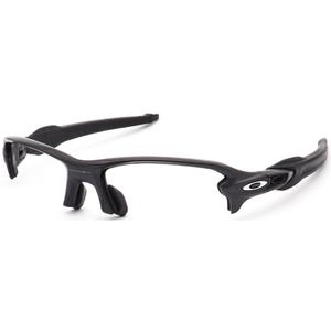 Oakley Men's Sunglasses Frame Only OO9188-60 Flak 2.0 Black/Steel Gray Half Rim 59 mm image 3