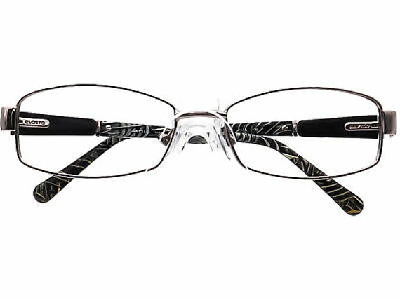 Safilo Eyeglasses Elasta 4838 0JZA Silver/Black F… - image 6