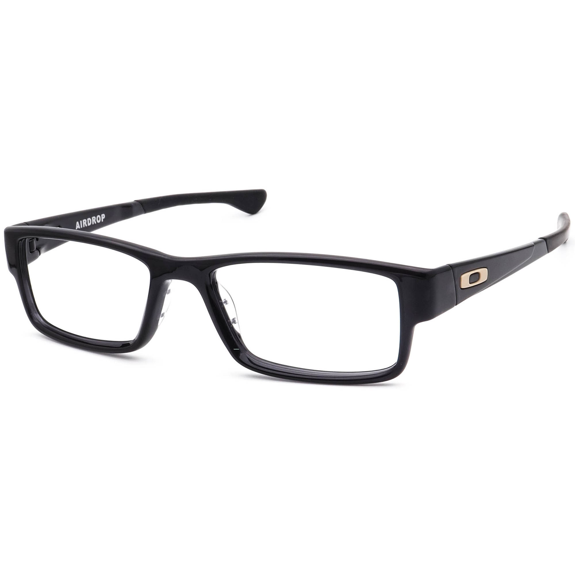 工場直売 Men's Oakley Eyeglasses Ink Black Airdrop OX8046-0255 キャラクターグッズ