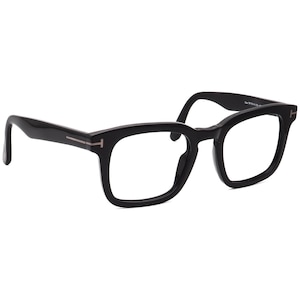 Tom Ford Sunglasses Frame Only Dax TF751-N 01A Polished Black Square Italy 50 mm
