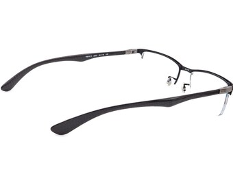 RAY BAN RB 8413 2503 Carbon Fibre Half Rim Glasses Eyeglasses Frames 52mm  $89.76 - PicClick