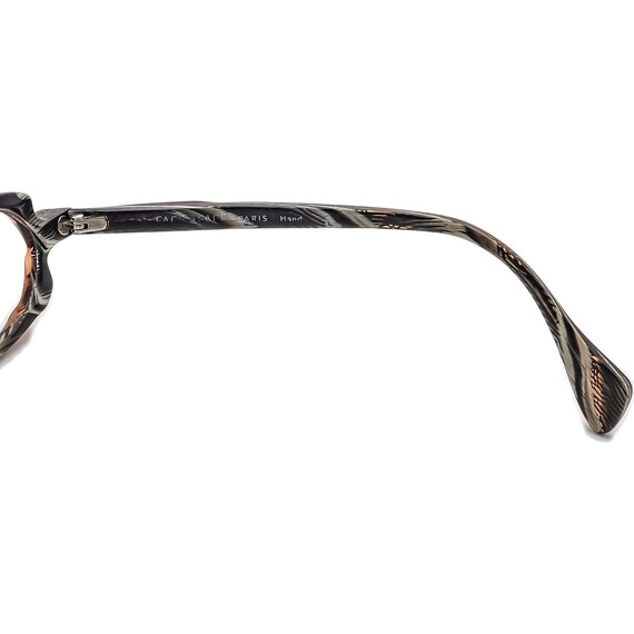 Face A Face Eyeglasses COL 094 Brown on Gray Horn… - image 8