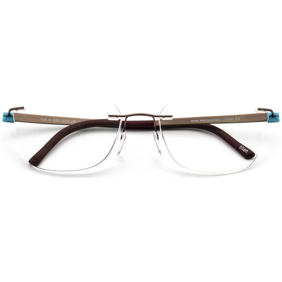 Silhouette Eyeglasses 4548 40 6064 Titan Gunmetal… - image 6