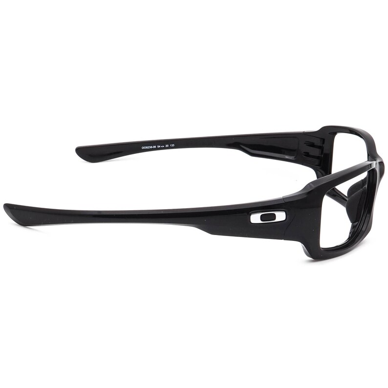 Oakley Men's Sunglasses Frame Only OO9238-06 (4+1)2 Squared Polished Black Wrap 54 mm image 4