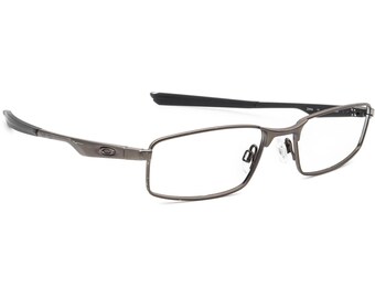 Oakley Eyeglasses Socket 4.0 Pewter/Black Rectangular Metal Frame 53[]18 134