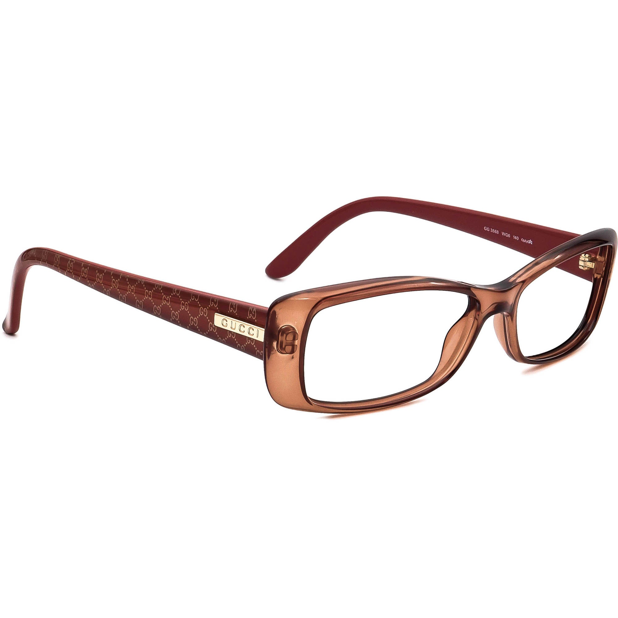 Gucci Gafas de Mujer GG 3568 WG6 Melocot n Marco Rectangular
