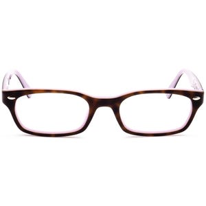 Occhiali da vista Ray-Ban RB 5150 5240 Avana scuro su montatura rettangolare lavanda 50[]19 135 immagine 2