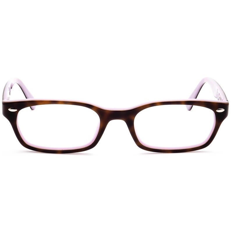 Occhiali da vista Ray-Ban RB 5150 5240 Avana scuro su montatura rettangolare lavanda 50[]19 135 immagine 2