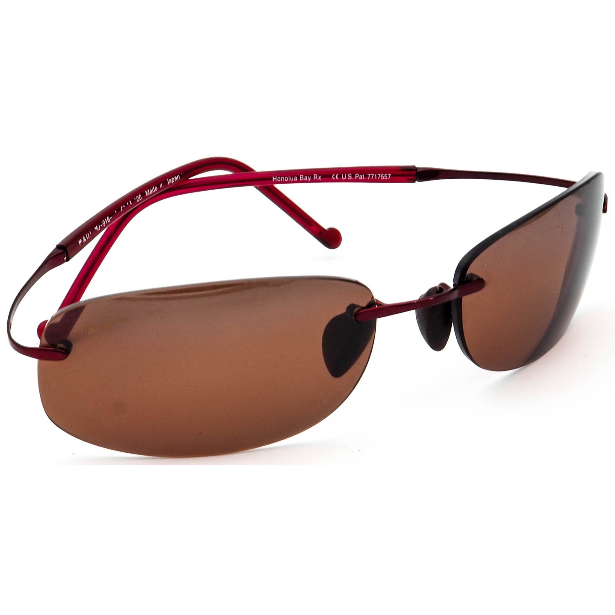 Maui Jim Rx Sunglasses “frame Only” MJ-916-07 Honolua Metallic