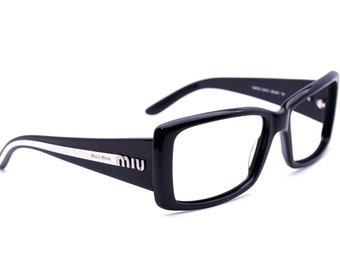 Miu Miu Women's Sunglasses FRAME ONLY SMU07G 8AQ-5D1 Black Square 55[]16 135