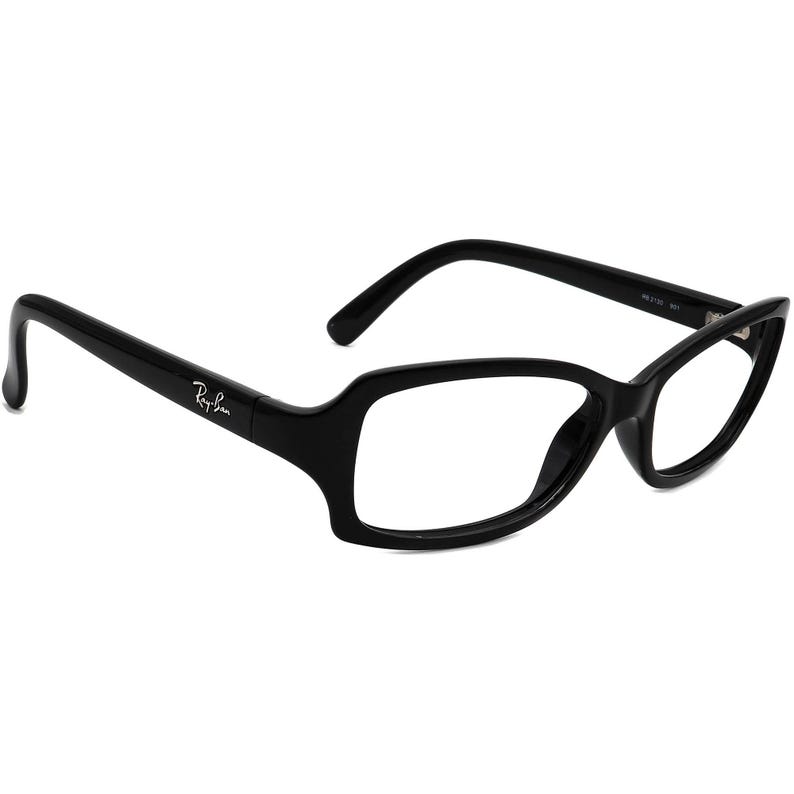 Ray-Ban Sunglasses RB 2130 901 Black Rectangular Italy 54 mm image 1
