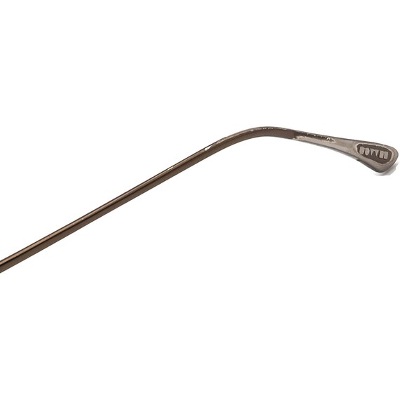 Oliver Peoples Eyeglasses Lear Brown Half Rim Met… - image 10