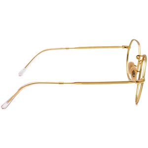 Gafas de vista Ray-Ban RB 6465 Jack 3136, montura metálica irregular, color petróleo mate/dorado brillante, 51[]20 140 imagen 4