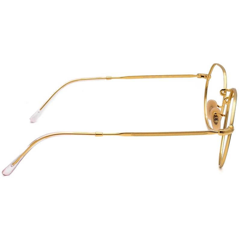 Gafas de vista Ray-Ban RB 6465 Jack 3136, montura metálica irregular, color petróleo mate/dorado brillante, 51[]20 140 imagen 4