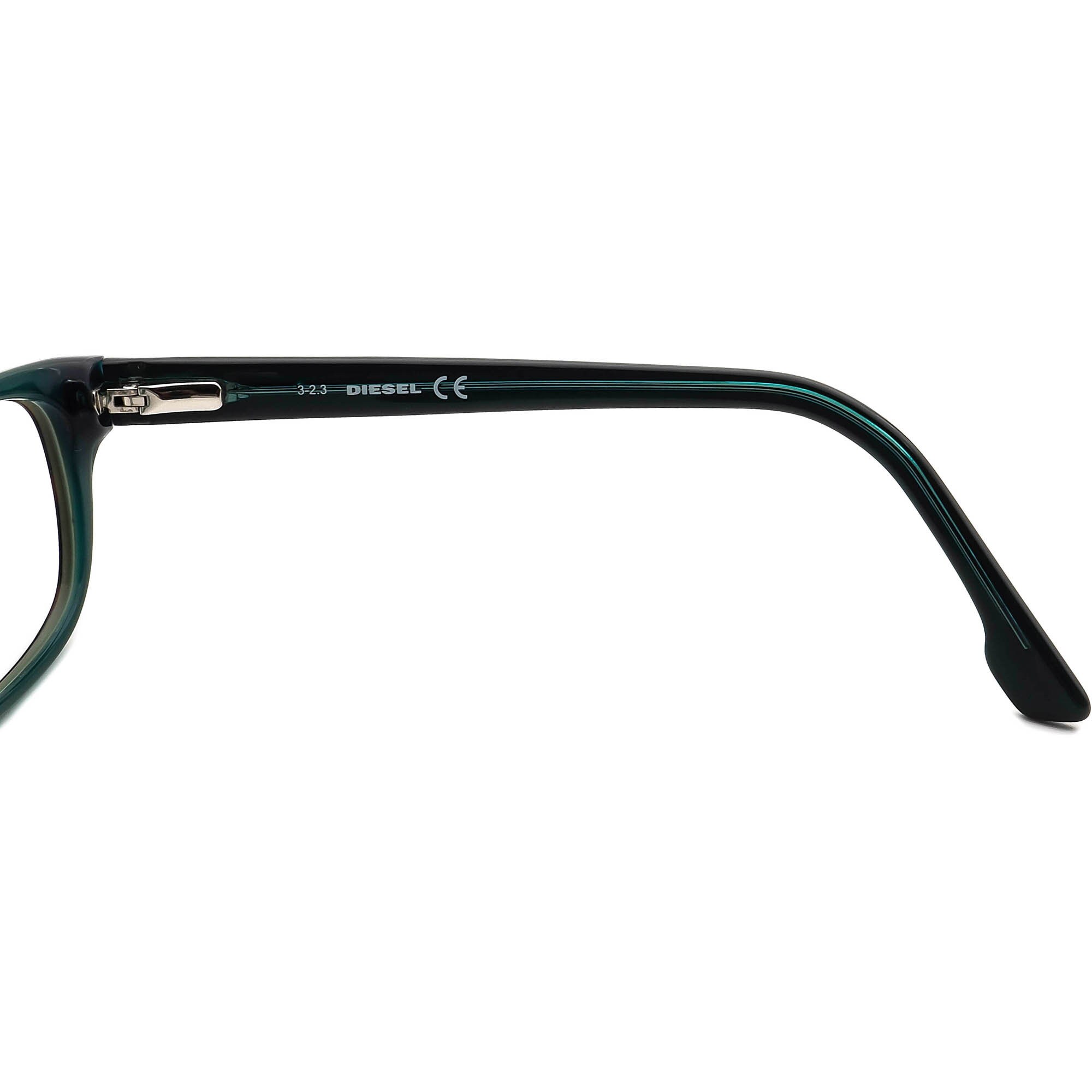 Diesel Eyeglasses DL5012 col.056 Tortoise&Green on Blue B-Shape Frame 52[]16 140 Diesel Eyeglasses DL5012 col.056 Tortoise&Green B-Shape  main image 2