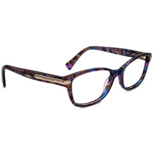 Coach Women&#39;s Eyeglasses HC 6065 5288 Confetti Purple B-Shape Frame 51[]17 135