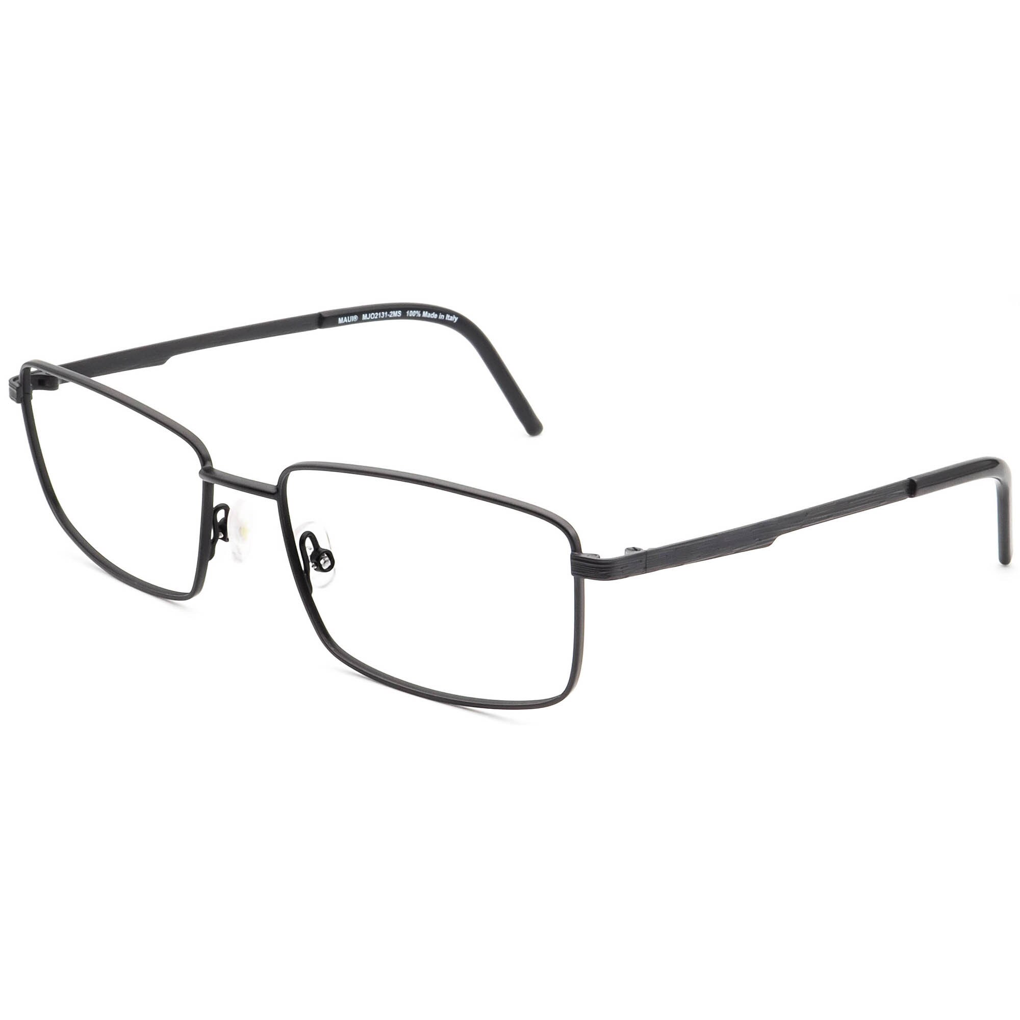 Maui Jim Eyeglasses MJO2131-2MS Satin Black Rectangular  display picture 2