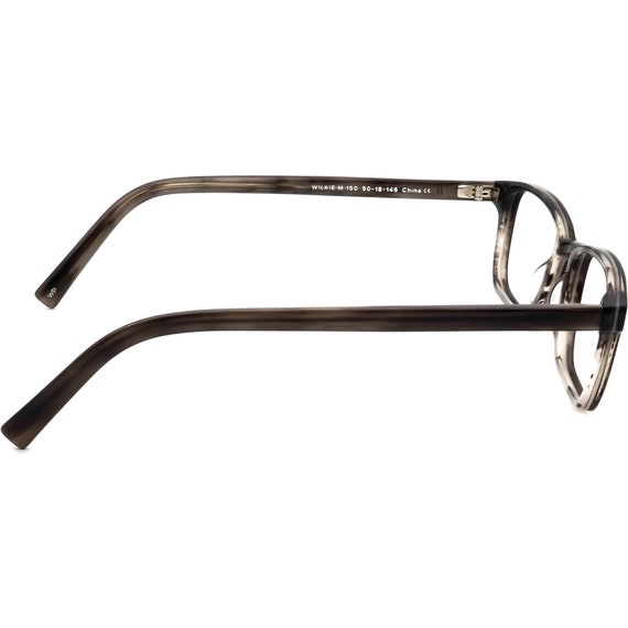 Warby Parker Eyeglasses Wilkie M 150 Striped Gray… - image 4