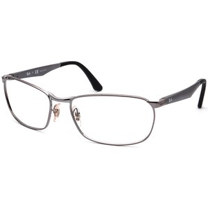 Ray-Ban Sunglasses Frame Only RB 3534 004 Gunmetal Square Metal 59 mm image 3