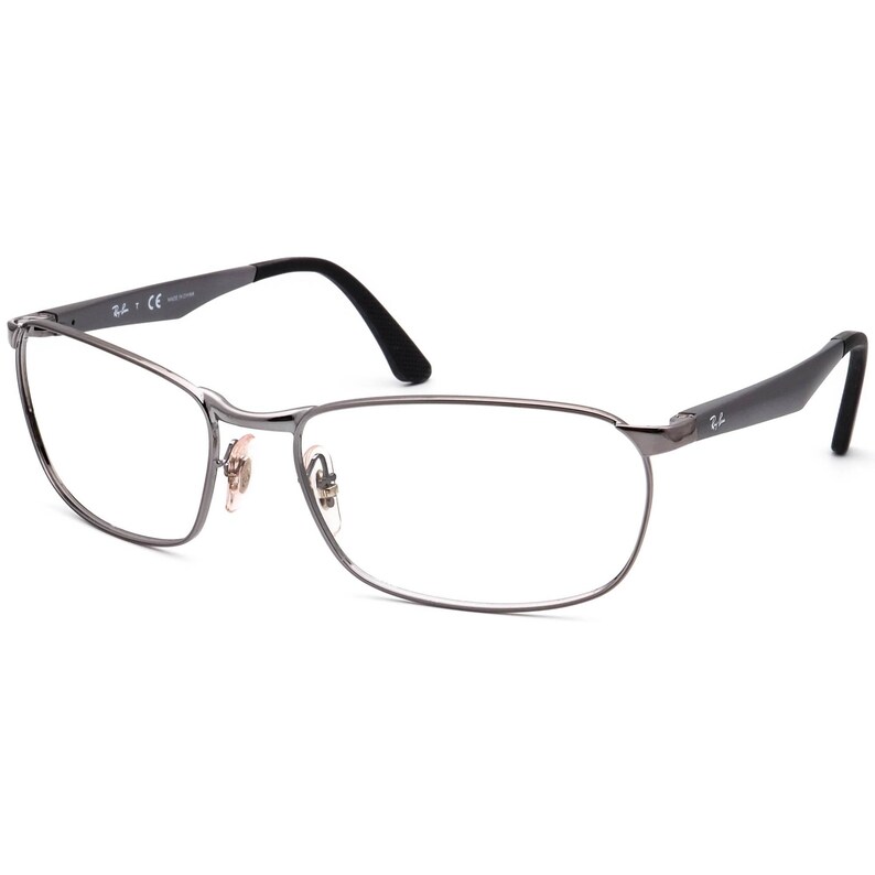 Ray-Ban Sunglasses Frame Only RB 3534 004 Gunmetal Square Metal 59 mm image 3