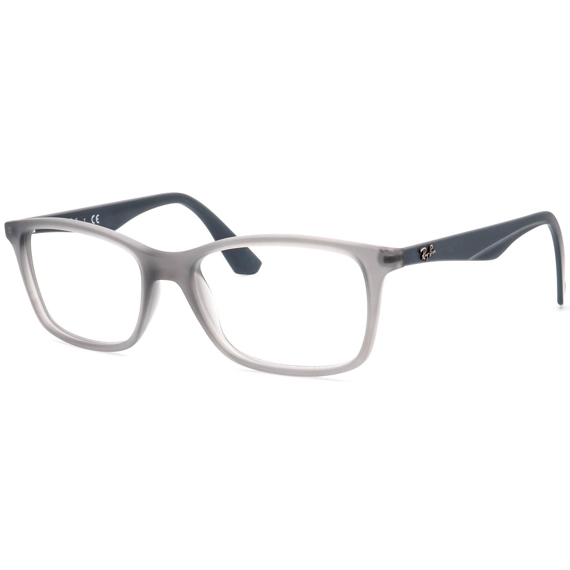 Ray-ban Eyeglasses RB 7047 5482 Matte Gray Square Frame 54[]17 140 - Etsy
