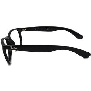 Gafas de sol Ray-Ban Frame Only RB 4202 Andy 6069/71 Negro mate sobre negro pulido Cuadrado Italia 55 mm imagen 5